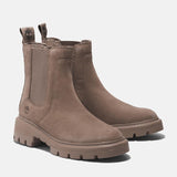 Bota Chelsea Mid Cortina Valley para Mulher em bege Timberland