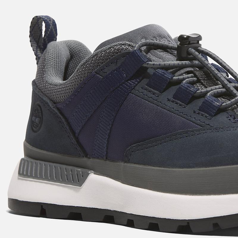 Ténis com Atacadores Elásticos Low Euro Trekker para Jovem em azul-escuro Timberland