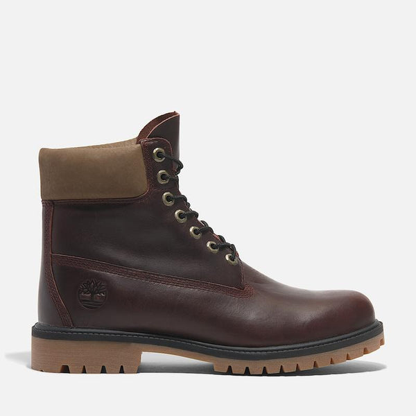 Bota com Atacadores Timberland® Heritage 6 Inch para Homem em vermelho-escuro Timberland