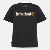 T-shirt de Manga Curta com Logótipo Linear Kennebec River para Homem em azul-escuro Timberland