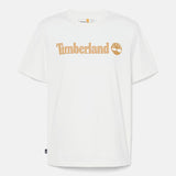 T-shirt de Manga Curta com Logótipo Linear Kennebec River para Homem em azul-escuro Timberland