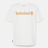 T-shirt com Logótipo para Homem em azul-marinho Timberland