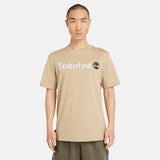 T-shirt de Manga Curta com Logótipo Linear Kennebec River para Homem em azul-escuro Timberland