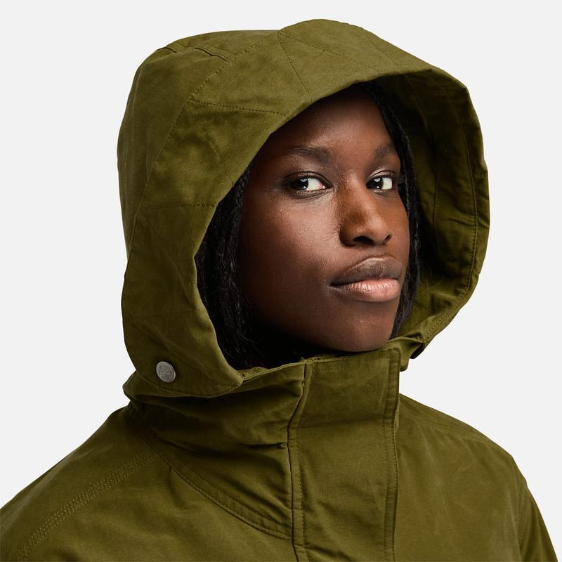 Parka Isolada e Leve 2 em 1 City para Mulher em verde Timberland