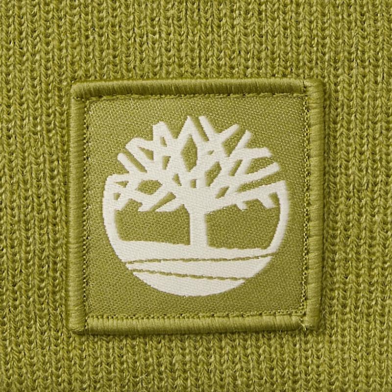 Gorro com Dobra com Emblema Tonal Sem Género em amarelo Timberland