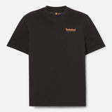 T-shirt com Gráfico nas Costas Rugged Active Gear para Homem em preto Timberland