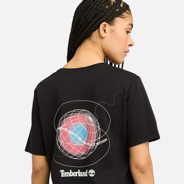 T-shirt com Gráfico nas Costas TimberFRESH™para Mulher em preto Timberland