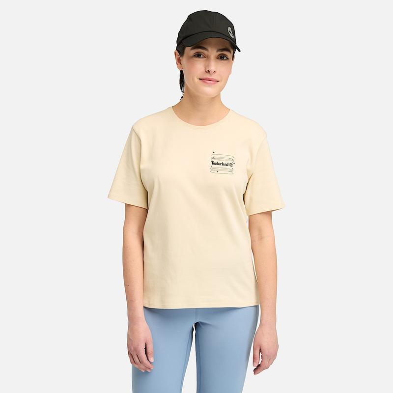 T-shirt com Gráfico nas Costas TimberFRESH™para Mulher em preto Timberland