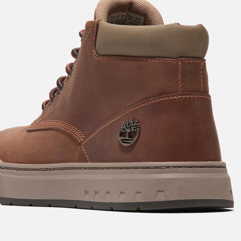 Ténis com Atacadores Mid Maple Grove para Homem em laranja Timberland