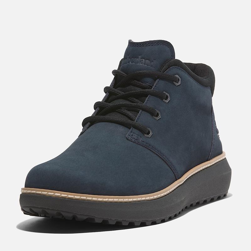 Bota Chukka com Atacadores Mid Hudson Road para Homem em azul-escuro Timberland