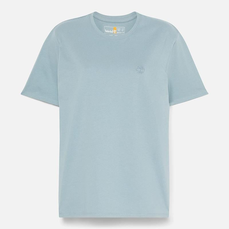 T-shirt Dunstan para Mulher em azul-claro Timberland