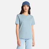 T-shirt Dunstan para Mulher em azul-claro Timberland