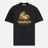 T-shirt com Gráfico de uma Bota à Frente Sem Género em branco Timberland