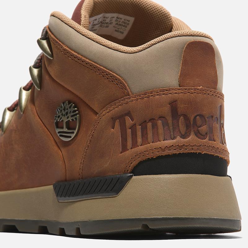 Ténis com Atacadores Mid Sprint Trekker para Homem em bege Timberland