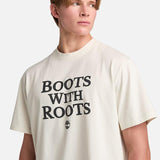 T-shirt com Slogan para Homem em branco Timberland