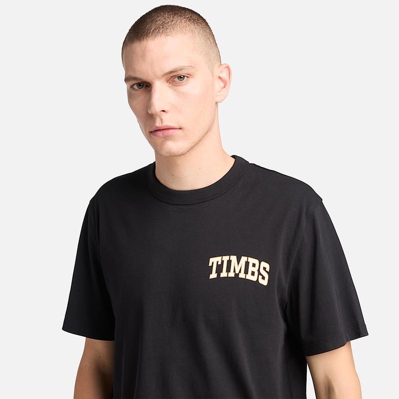 T-shirt com Gráfico TIMBS para Homem em preto Timberland