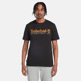 T-shirt Bordada Established 1973 para Homem em preto Timberland