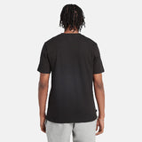 T-shirt Bordada Established 1973 para Homem em preto Timberland