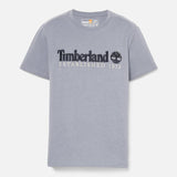 T-shirt Bordada Established 1973 para Homem em preto Timberland