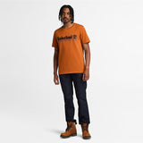 T-shirt Bordada Established 1973 para Homem em preto Timberland