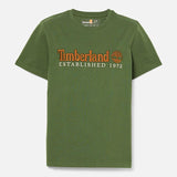 T-shirt Bordada Established 1973 para Homem em preto Timberland