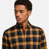 Camisa com Tecnologia Solucell Air™ Buffalo para Homem em Azul-escuro Timberland