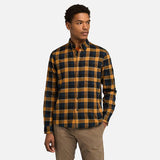 Camisa com Tecnologia Solucell Air™ Buffalo para Homem em Azul-escuro Timberland