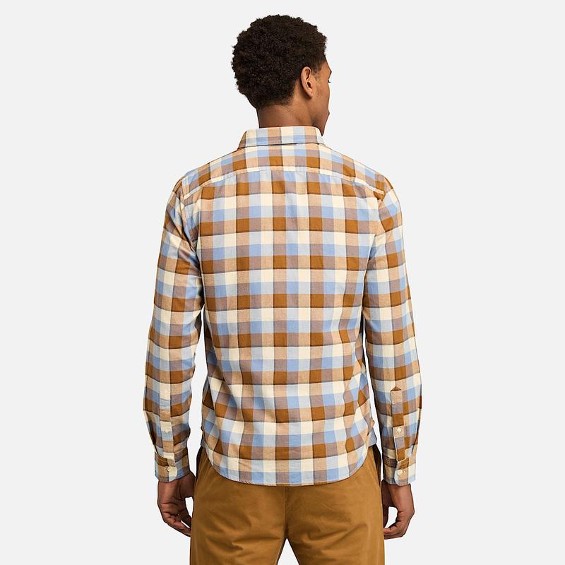 Camisa com Tecnologia Solucell Air™ Buffalo para Homem em Azul-escuro Timberland