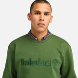 Camisola de Gola Redonda Hampthon para Homem em azul-escuro Timberland