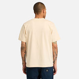 T-shirt com Gráfico Holiday para Homem em bege Timberland