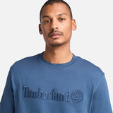 T-shirt de Manga Curta Hampthon para Homem em azul-escuro Timberland