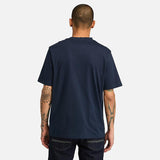 T-shirt de Manga Curta Hampthon para Homem em azul-escuro Timberland