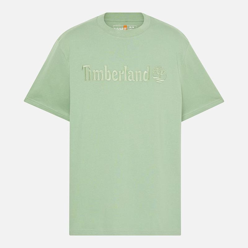 T-shirt de Manga Curta Hampthon para Homem em azul-escuro Timberland