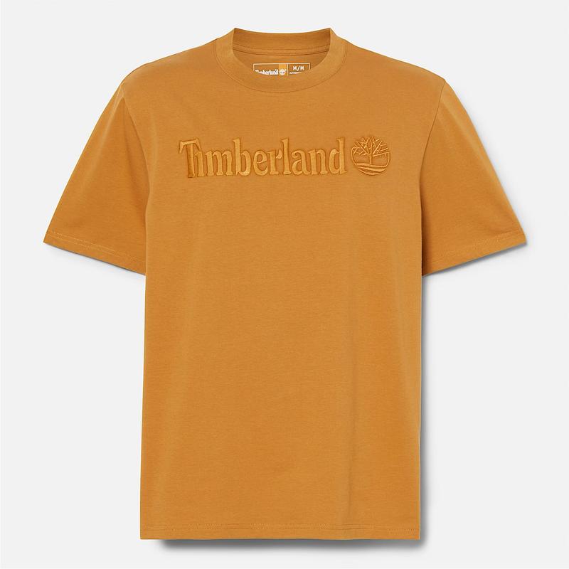 T-shirt de Manga Curta Hampthon para Homem em azul-escuro Timberland