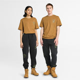 T-shirt "All Day Outside" Sem Género em amarelo Timberland