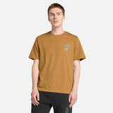 T-shirt "All Day Outside" Sem Género em amarelo Timberland