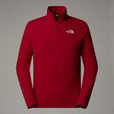 Polar com fecho de correr de 1/4 100 Glacier para homem The North Face