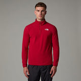 Polar com fecho de correr de 1/4 100 Glacier para homem The North Face