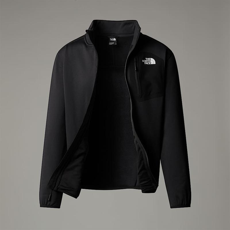 Casaco polar com fecho de correr integral Crest para homem The North Face