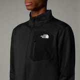 Casaco polar com fecho de correr integral Crest para homem The North Face