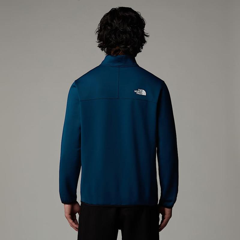 Polar com fecho de correr de 1/4 Crest para homem The North Face