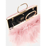 Clutch dalida penas Guess