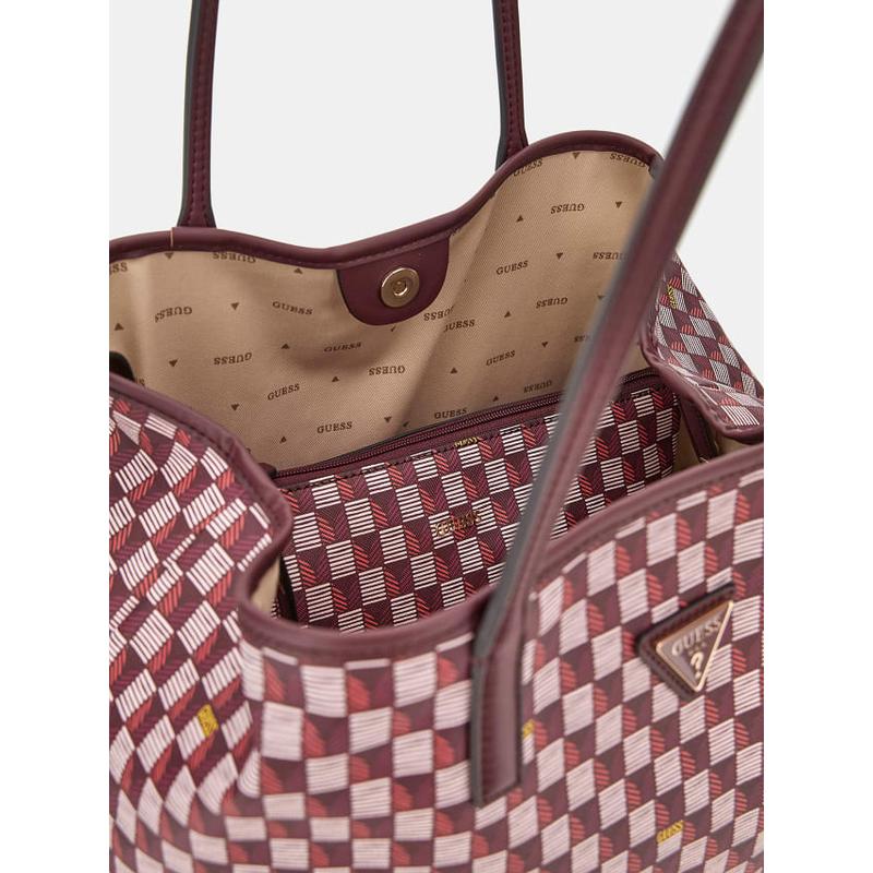 Shopper G Wave com estampado geométrico Guess