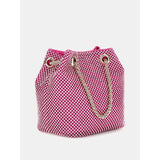 Mini mala bucket bag sofia strass Guess