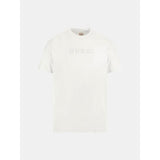 T-shirt com logótipo bordado Guess