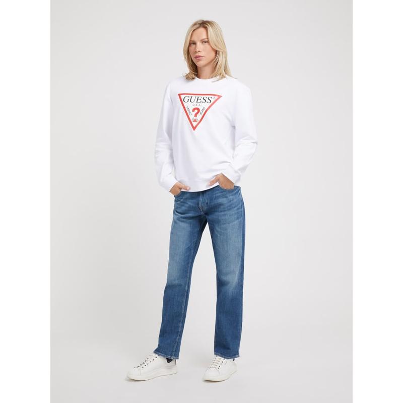 Sweatshirt com logótipo do triângulo Guess