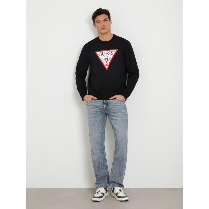 Sweatshirt com logótipo do triângulo Guess