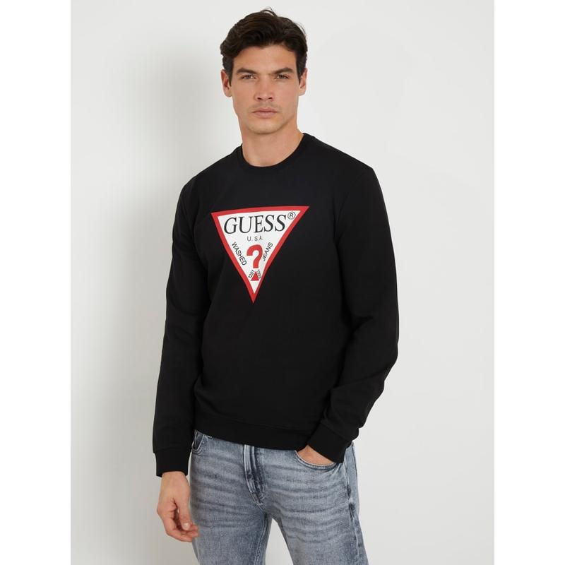 Sweatshirt com logótipo do triângulo Guess