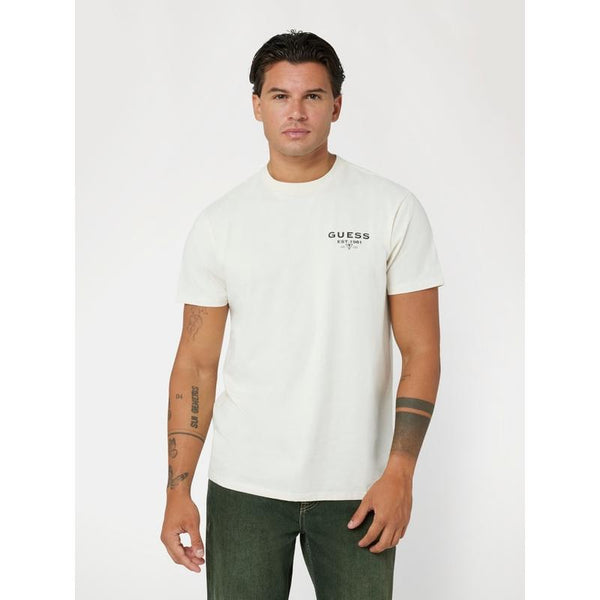 T-shirt com logo pequeno Guess