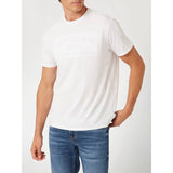 T-shirt com logo gravado Guess